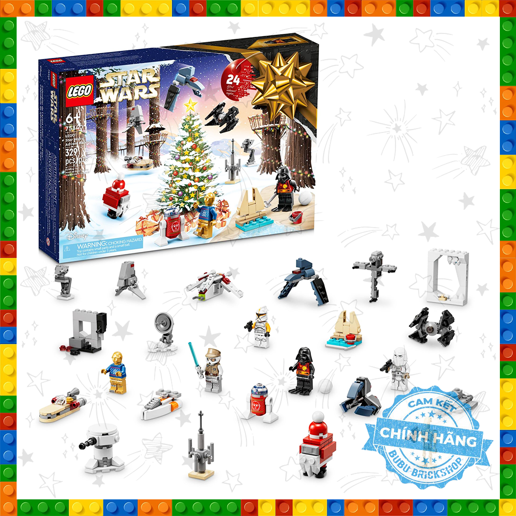 Lego star wars 75340 - bộ xếp hình lego advent calendar 2022
