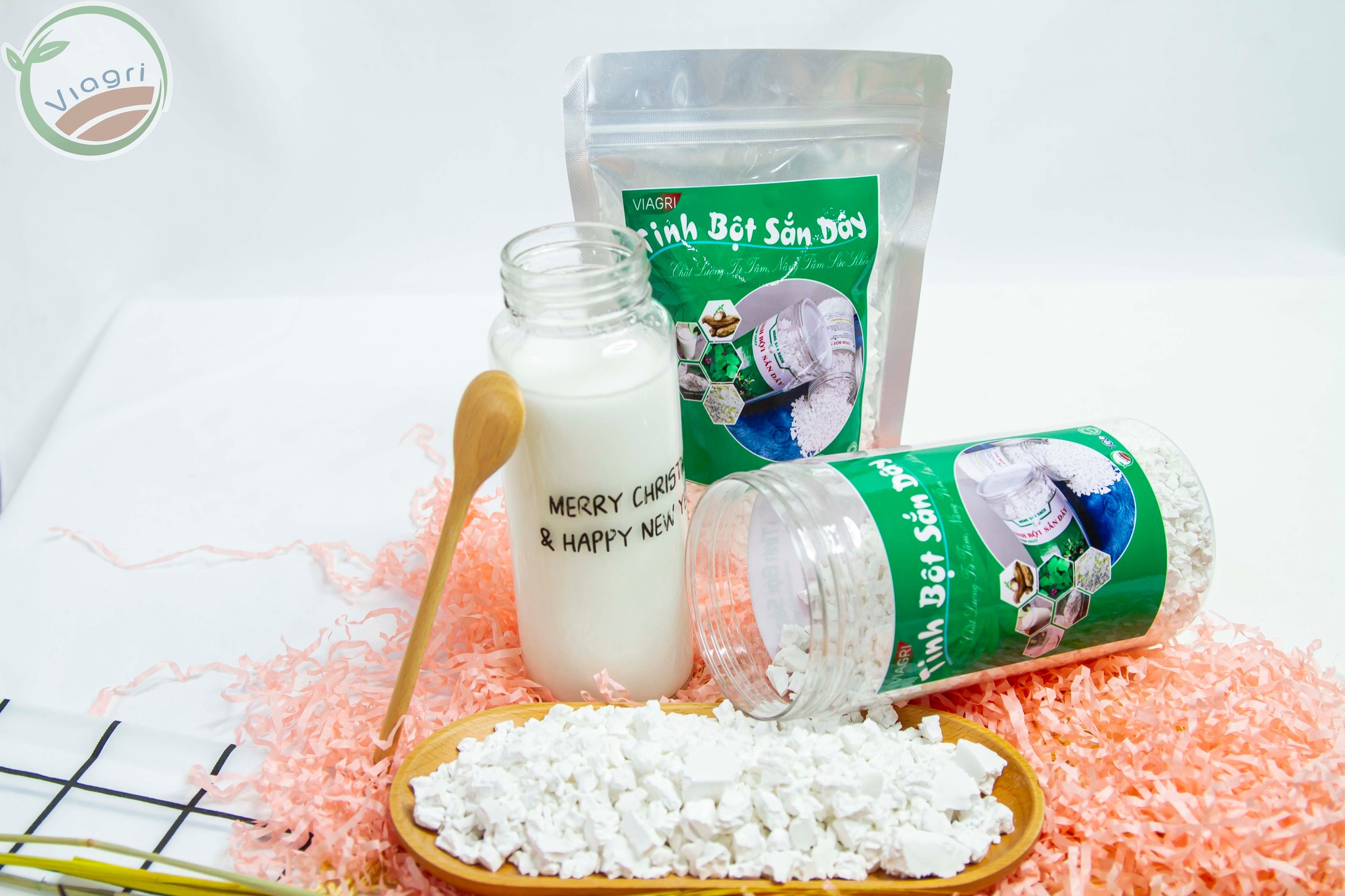 Bột sắn dây nguyên chất VIAGRI- tốt cho sức khỏe, làm đẹp da