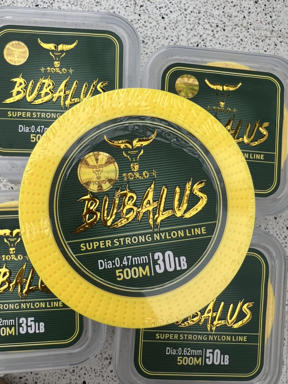 Dây cước câu cá bubalus toro 500m chính hãng