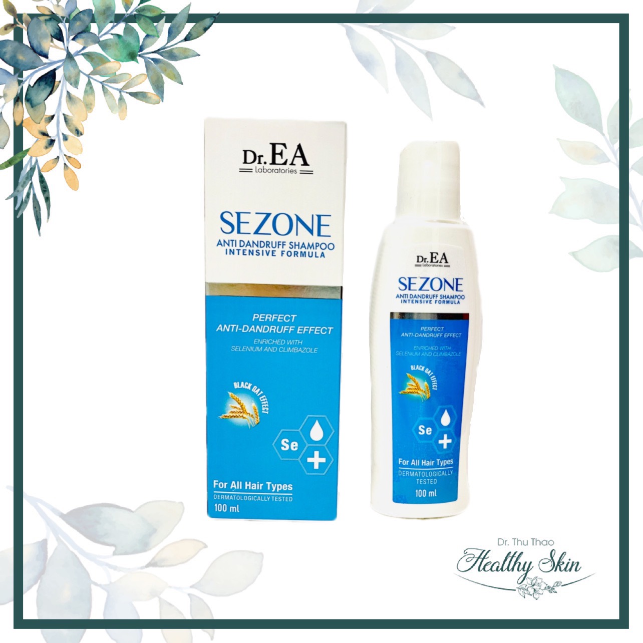 Dầu gội giảm gàu, phục hồi tóc dr ea sezone