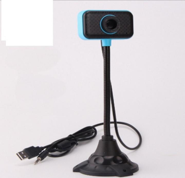 Webcam máy tính W01 webcam dùng học online webcam chân cao có mic