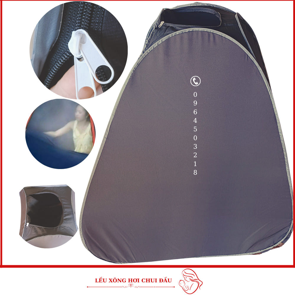 Lều xông hơi chui đầu cao cấp, lều xông sau sinh