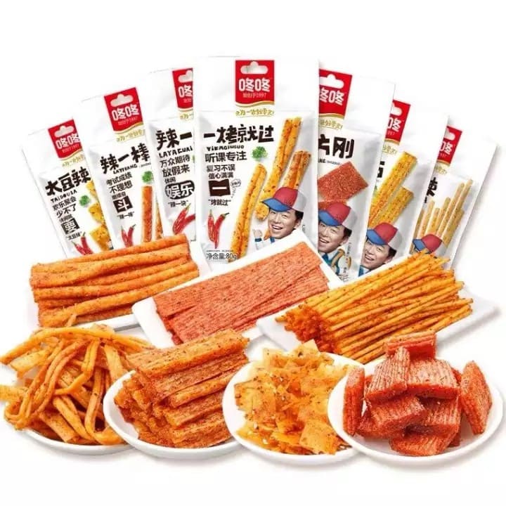 [ Sẵn hàng ] Combo 3 gói ( 80gr-105gr) QUE CAY HÃNG DONG DONG