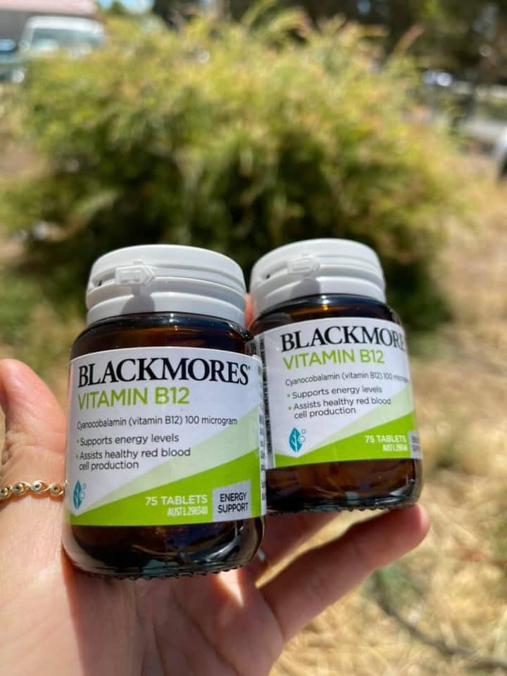 Vitamin b12 blackmores hộp 75 viên