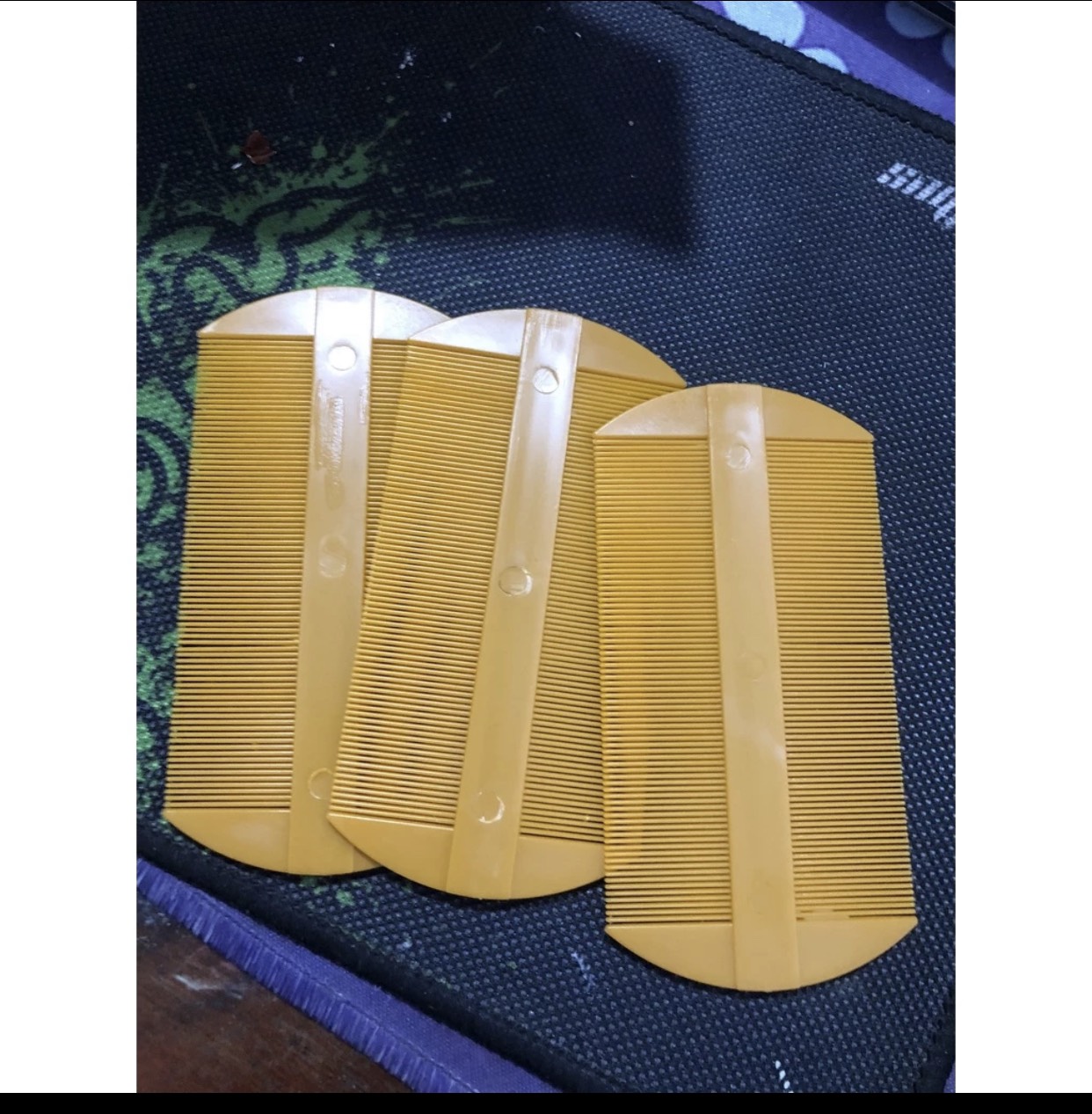 Lược bí nhựa chải tóc