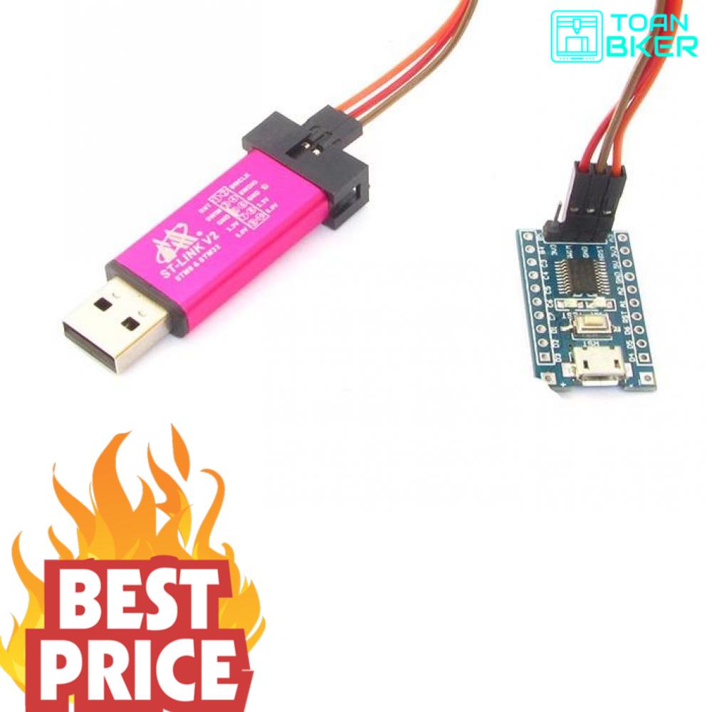 Mạch nạp stm8, stm32 st-link v2