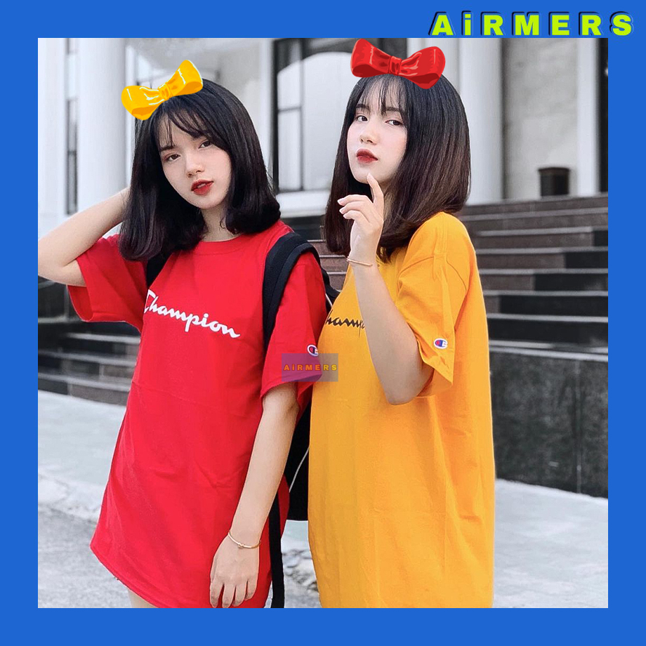 T-shirt | áo thun champion tagless tshirt - printed logo - unisex nam/nữ