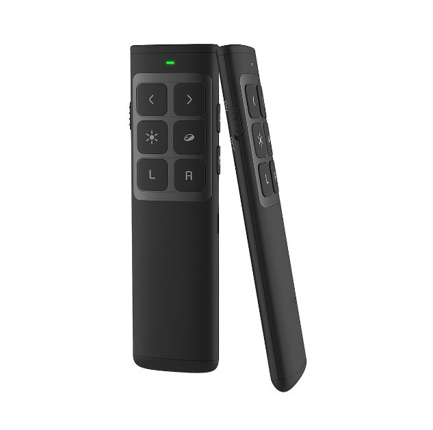 Bút trình chiếu laser Slide Powerpoint cao cấp điều khiển chuột, bật video thuyết trình bản sạc