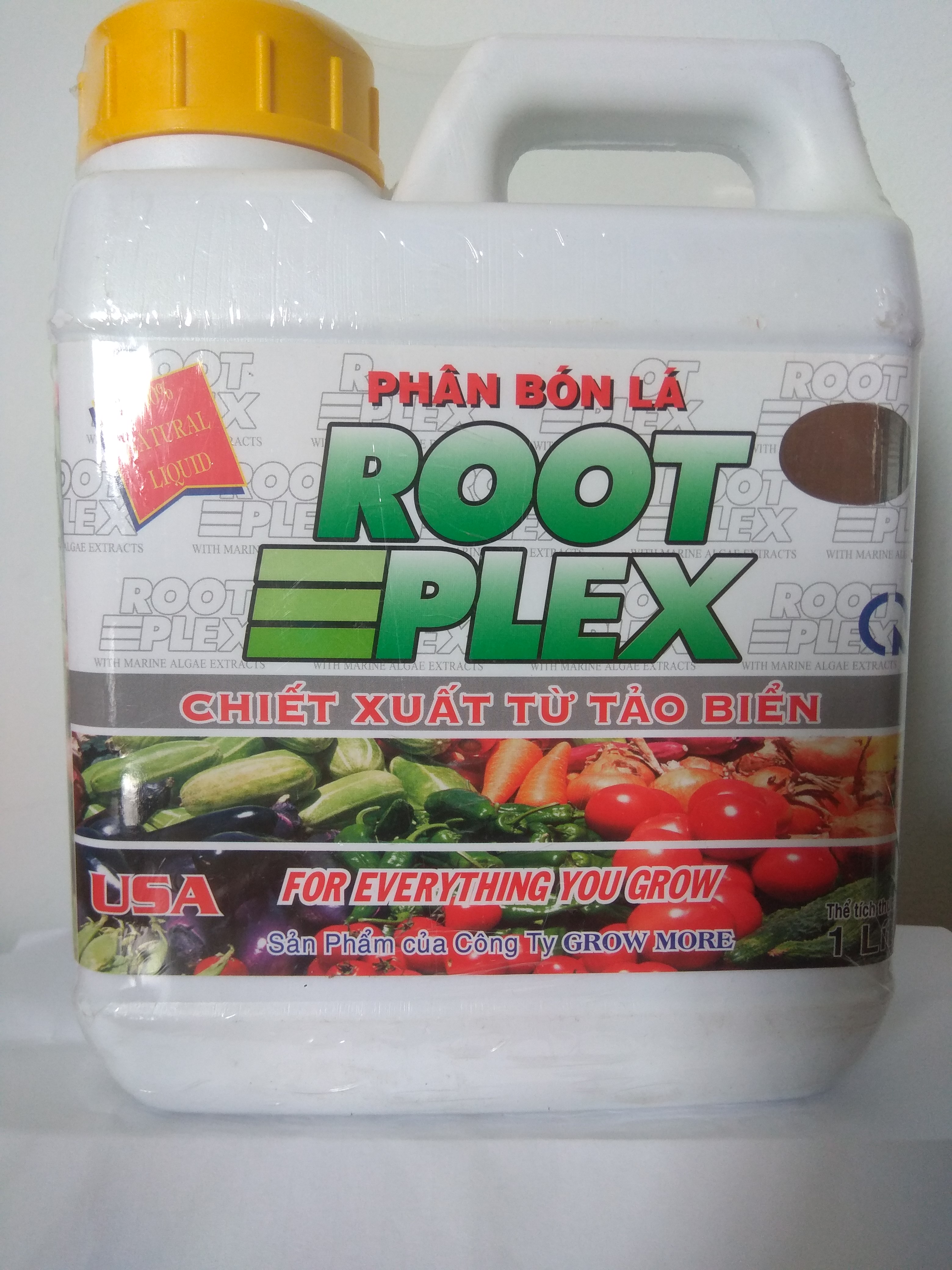 Phân bón lá ROOT PLEX chiết xuất từ tảo biển mát bông mát trái - chai 1 lít