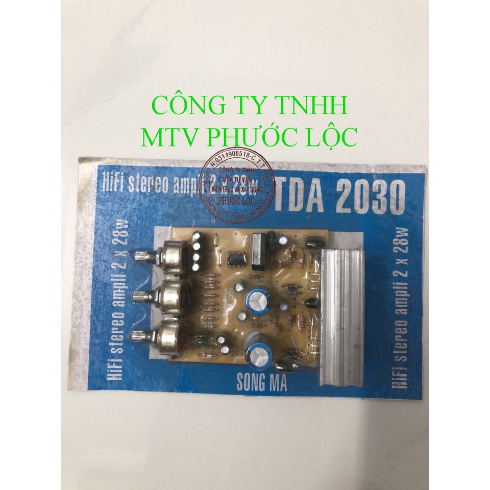 Bo mạch khuếch đại loa âm thanh tda 2030-song mã