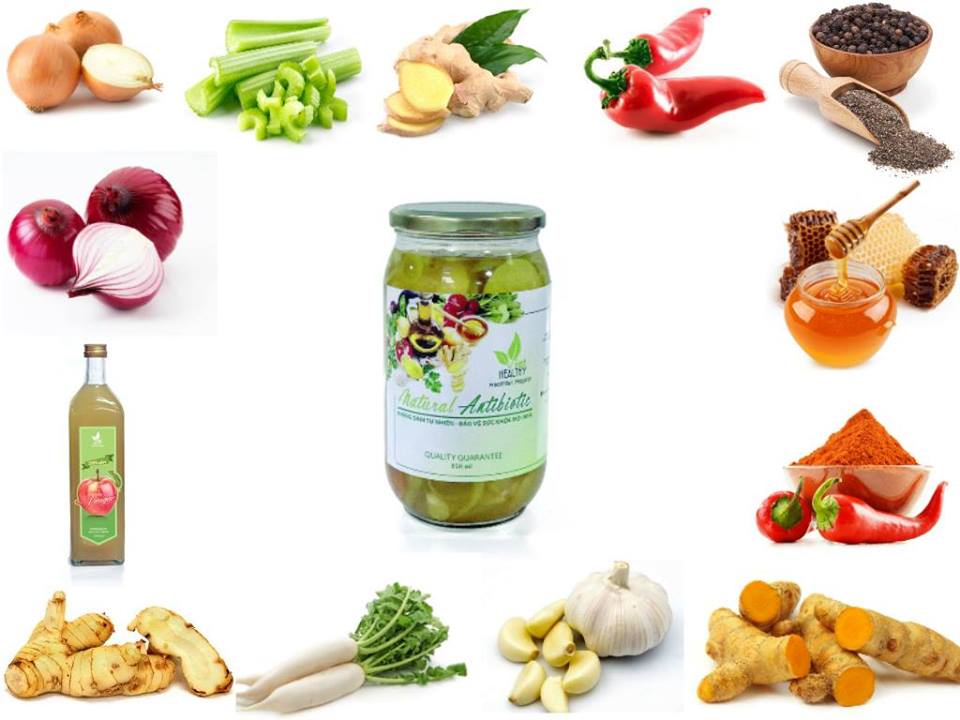 Kháng sinh tự nhiên cho người tiểu đường Viet Healthy 1000ml