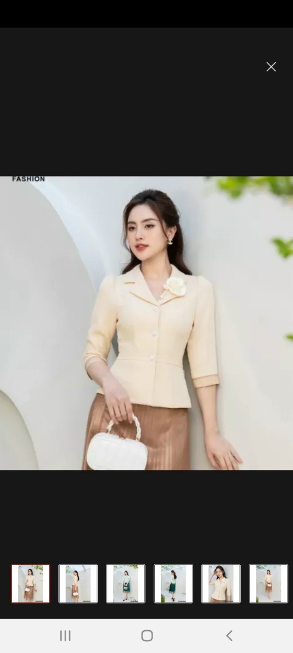Áo kiểu hàn quốc b3344