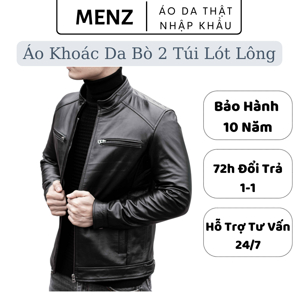 Áo khoác da cừu nam 2kl, áo jacker da cừu thời trang, chất liệu da cừu tấm nguyên bản, fomr classic sang trọng, bảo hành 10 năm