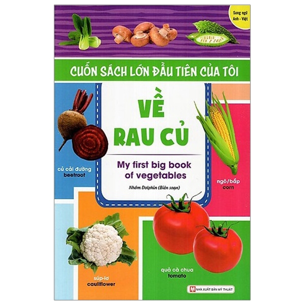 Fahasa - cuốn sách lớn đầu tiên của tôi - về rau củ