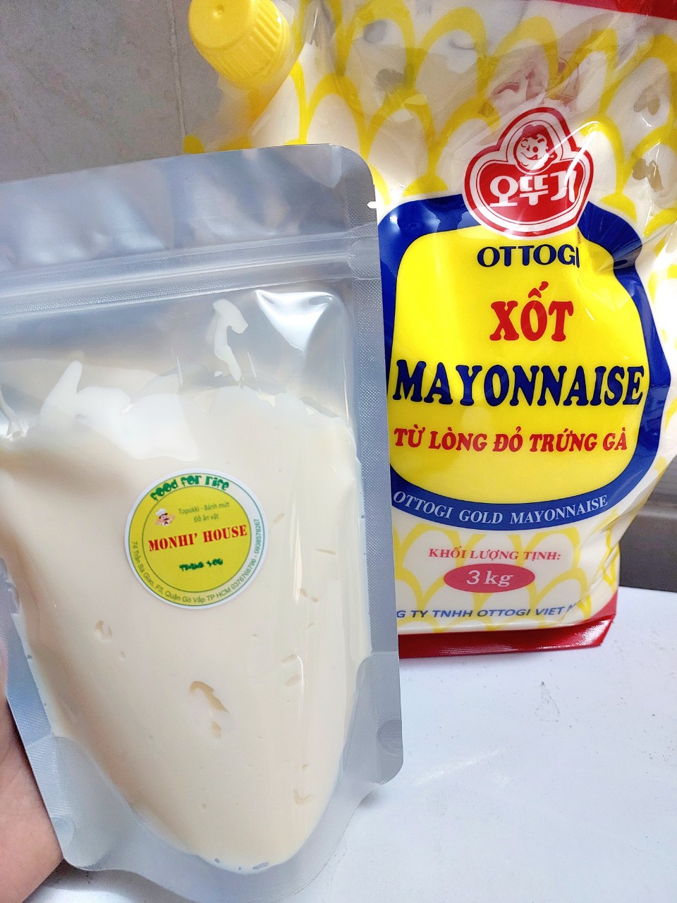 1kg/ 500g sốt mayonnaise ottogi