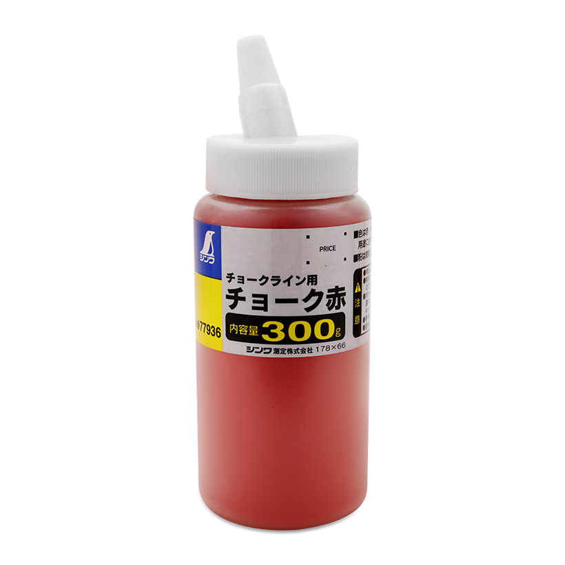 Bình mực màu đỏ cho bật mực Shinwa 77936