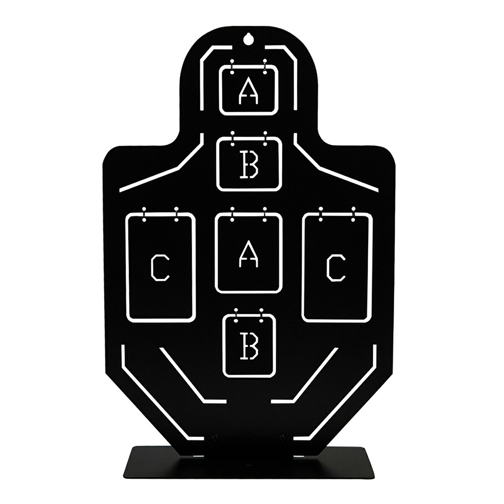 Bia Tập Bắn Hình Người - Mục Tiêu Luyện Tập - BB Target Kim Loại