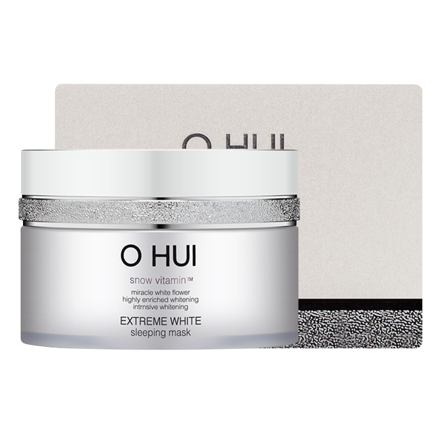 Giá sỉ Mặt nạ ngủ dưỡng trắng da tinh thể tuyết OHUI Extreme White Sleeping Mask 100ml