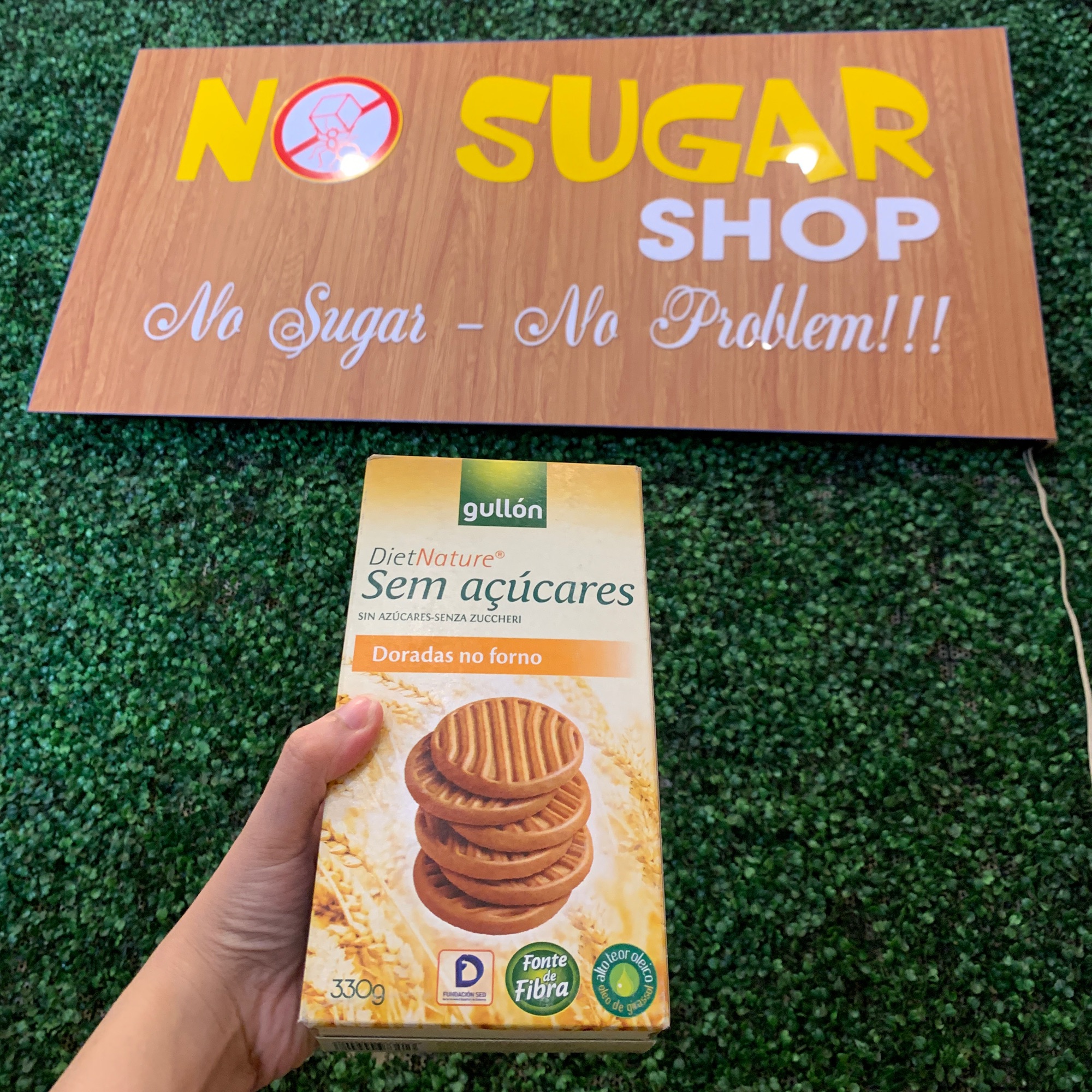 Bánh quy sugar free Gullon Dorada 330g