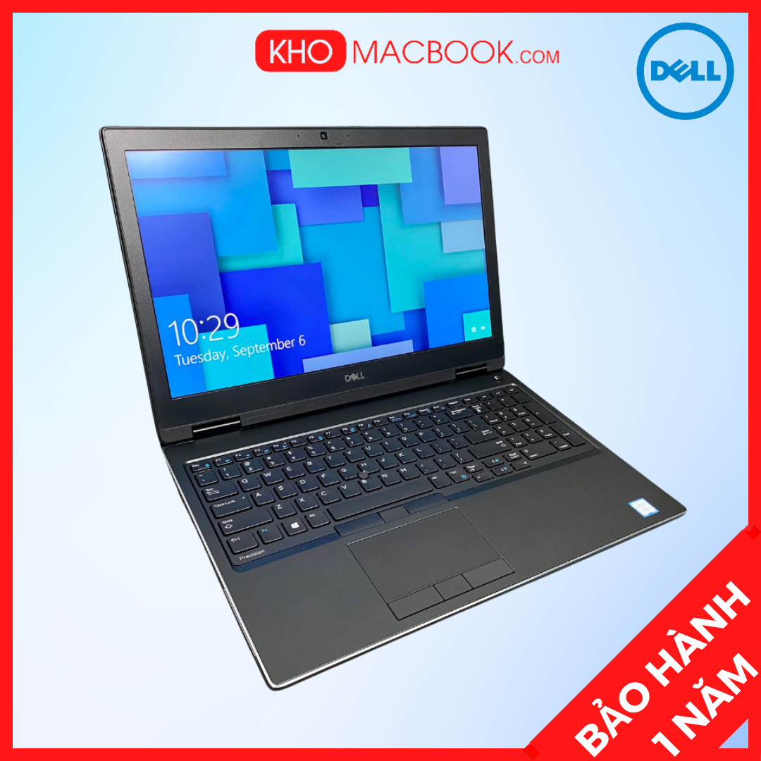 Laptop Dell Precision 7530 Core i7-8850H | RAM 16G | SSD 512G | Màn 15' FHD Máy Mỹ Đẹp 99%