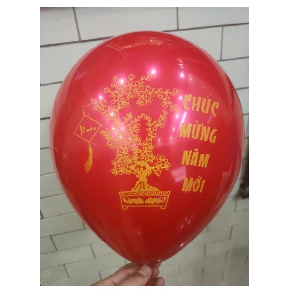 Sỉ 100 quả bóng bay chúc mừng năm mới