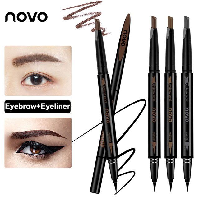 Chì kẻ mày ngang 2 đầu novo makeup seduce