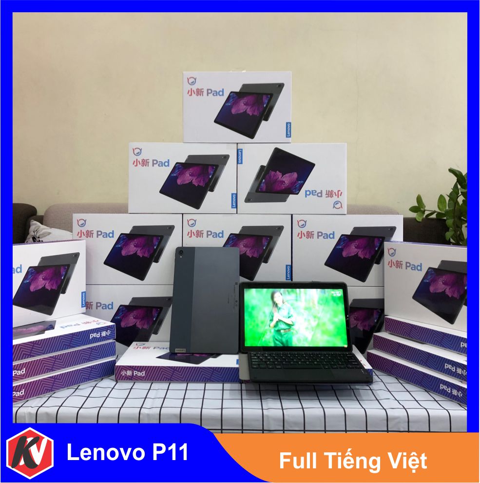 Máy Tính Bảng Lenovo Xiaoxin Pad P11 Ram 4GB Rom 64GB 2022 Màn 2K pin 7500 chip Snapdragon 662 - Hàng Nhập Khẩu