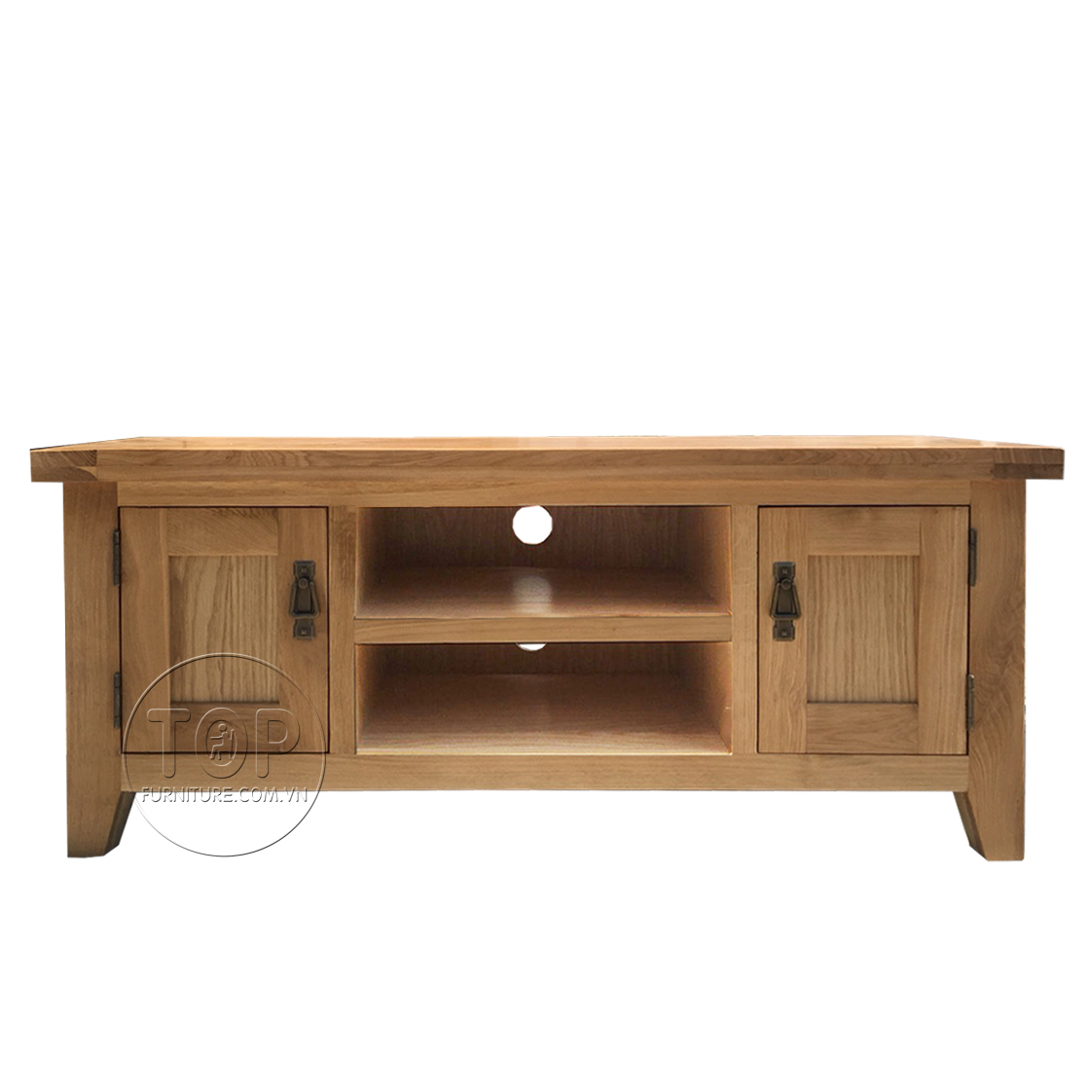 [HCM]Kệ tivi gỗ sồi 2 cánh 2 ô 1m2 EUF TV120