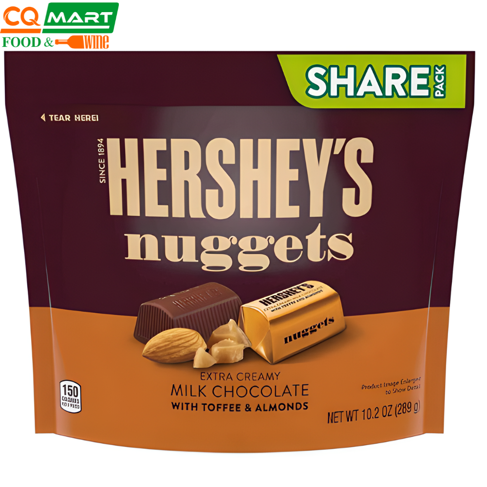 Socola Hershey s Nuggests Extra Creamy Milk Chocolate With Toffee &