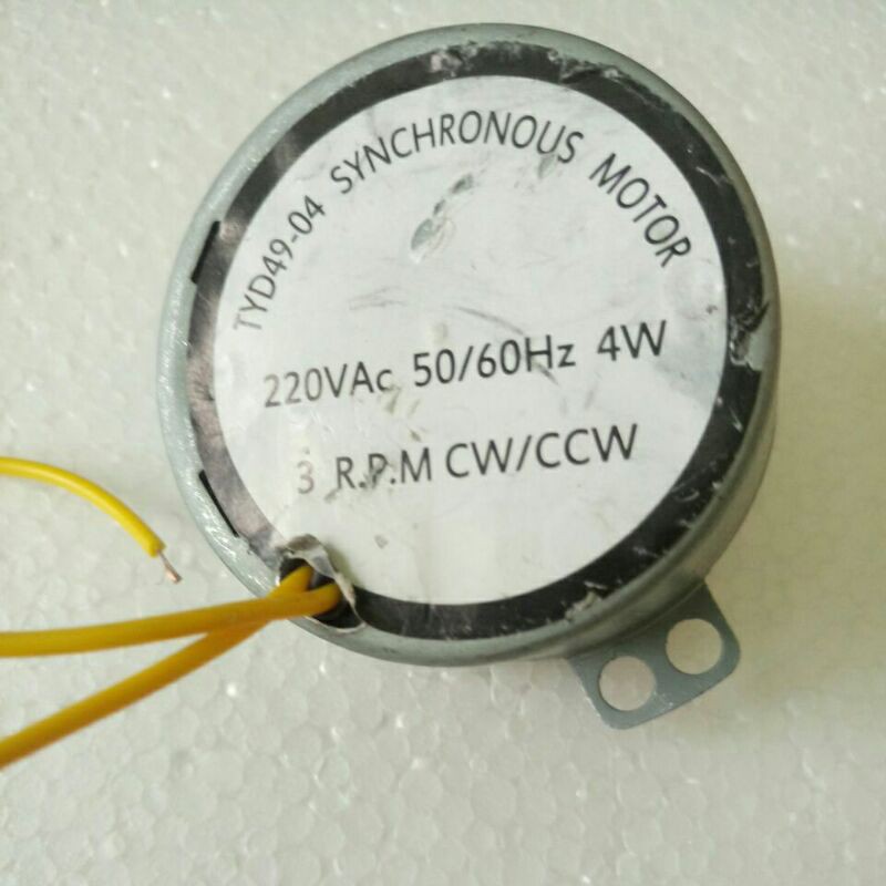 Motor giảm tốc 2,5- 3 vòng phút điện 220v Mô tơ đảo quạt