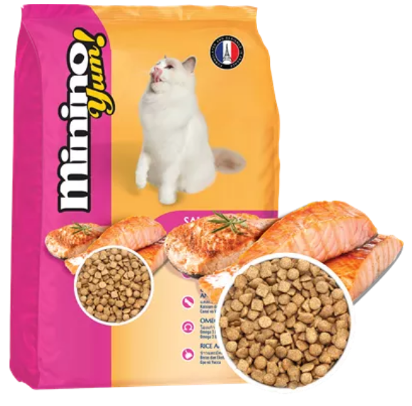 Thức ăn cho mèo minino yum salmon 1.5kg