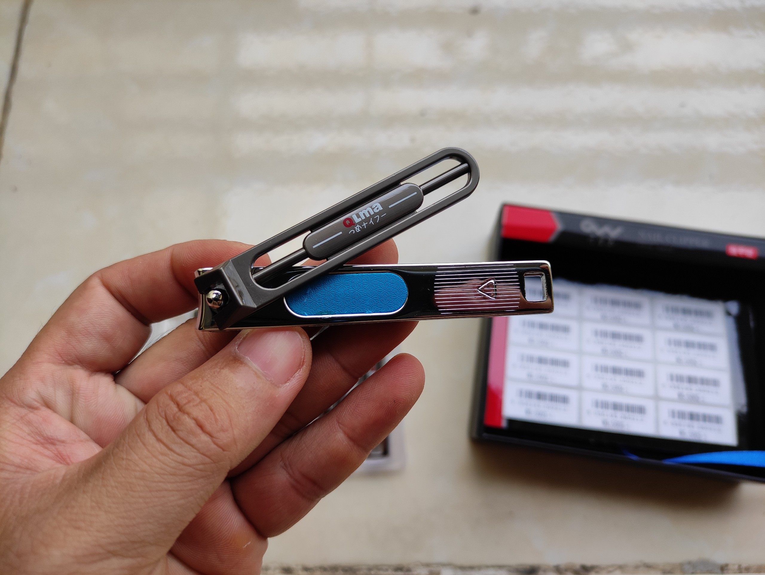 Bấm móng tay cao cấp QLMA loại to xuất Nhật, cắt móng tay cao cấp QLMA loại to siêu bén siêu bền