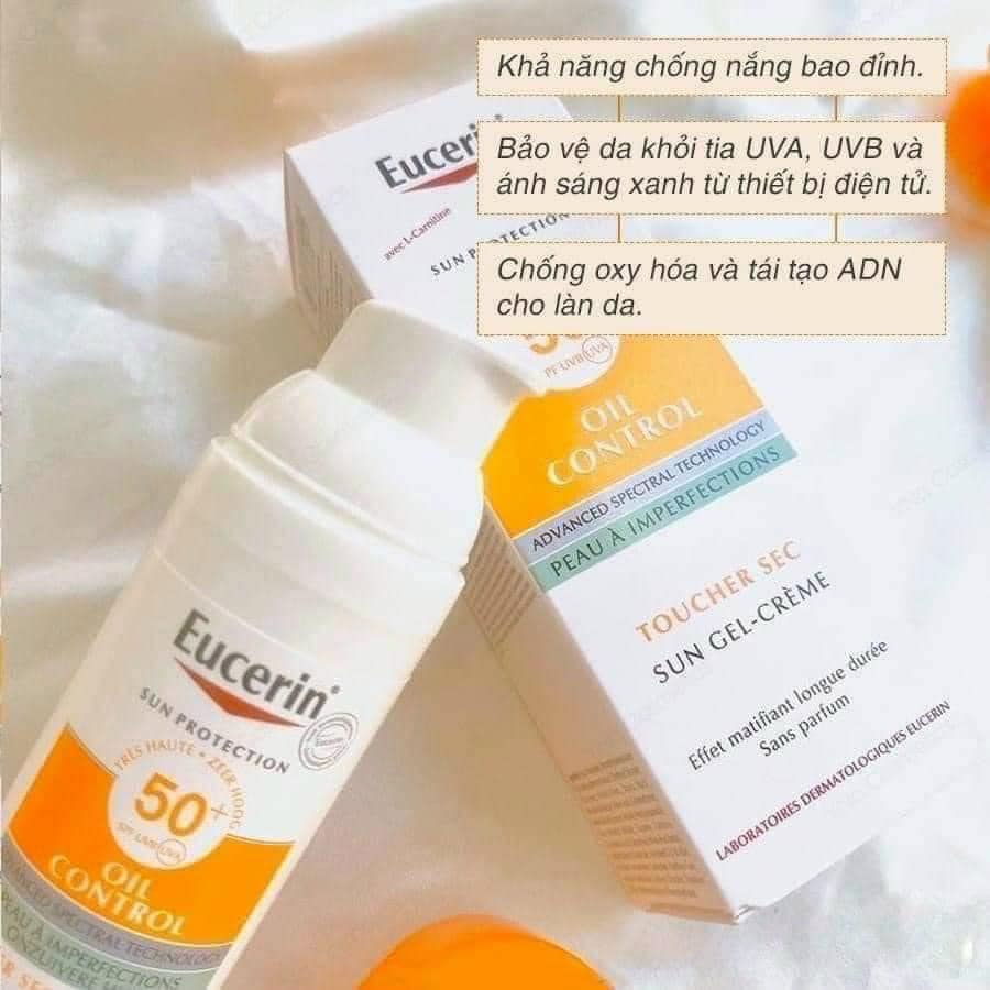 Kem Chống Nắng Eucerin Oil Control 50ml