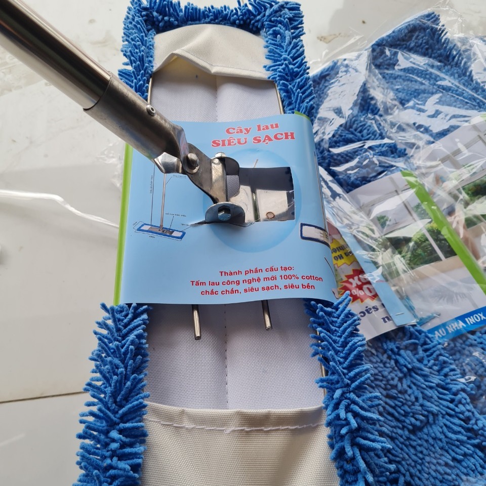 Cây lau nhà khô công nghiệp, Sỉ chổi lau nhà khô Litchee Shop