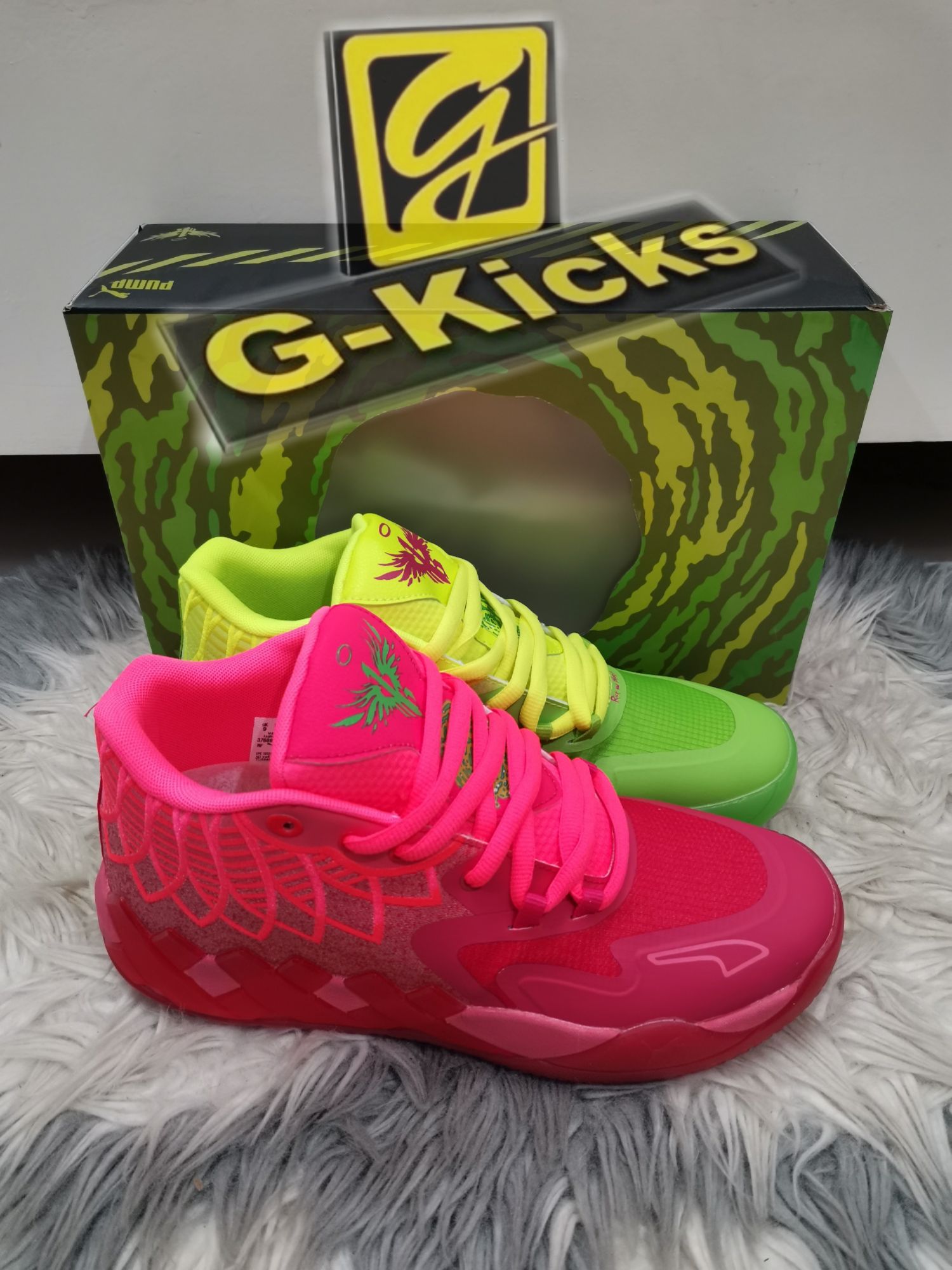 Original new lamelo bóng mb.01 rick và morty giày bóng rổ với chất lượng miễn phí vớ