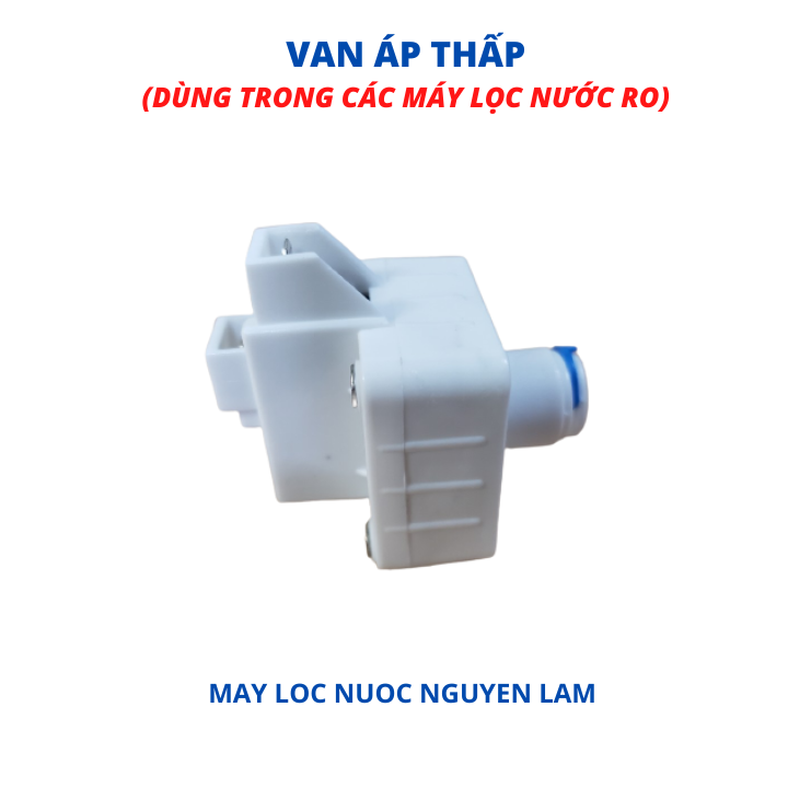 (HCM) Van Áp Thấp Máy Lọc Nước RO - Kết Nối Dây 6mm