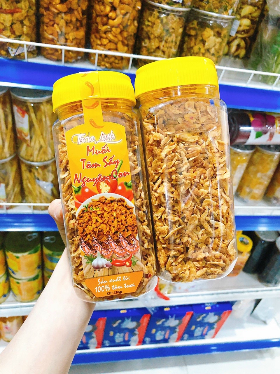 Muối tôm sấy nguyên con thượng hạng - SENFOODS