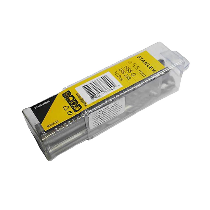 5.5mm hss mũi khoan sắt stanley sta50074b10 stanley sta50074b10