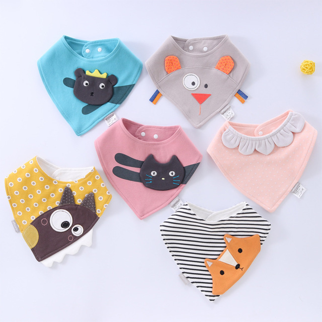 Yếm tam giác cotton cho bé