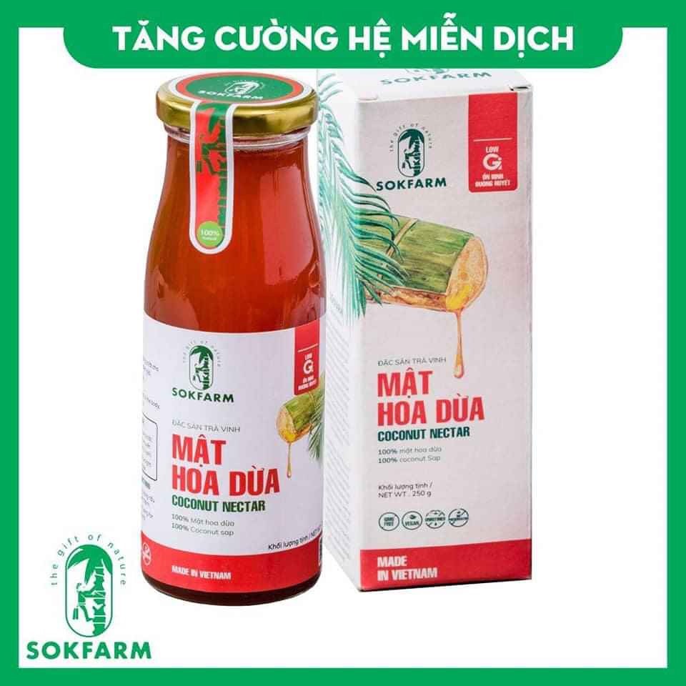 Mật hoa dừa cô đặc sokfarm 250g