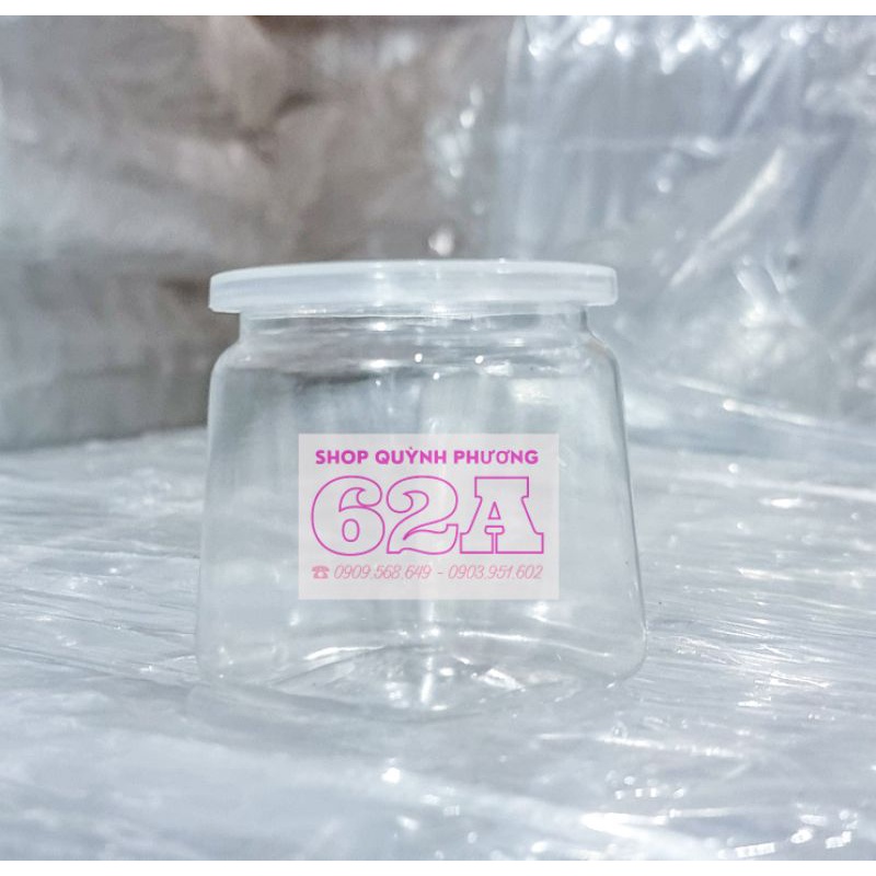 100 hủ 120ml nhựa trong suốt pet