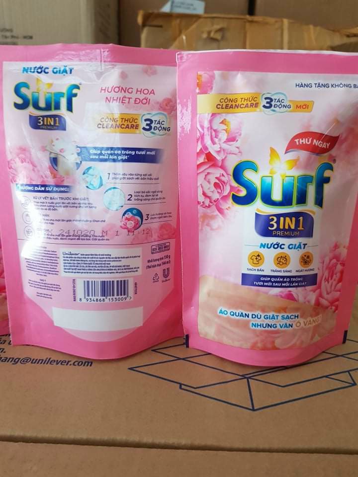 Nước giặt surf 150g