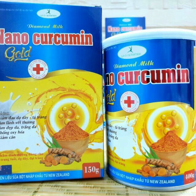 Combo2 hộp sữa nghệ nano curcumin gold 900gram tặng 1hop 900g
