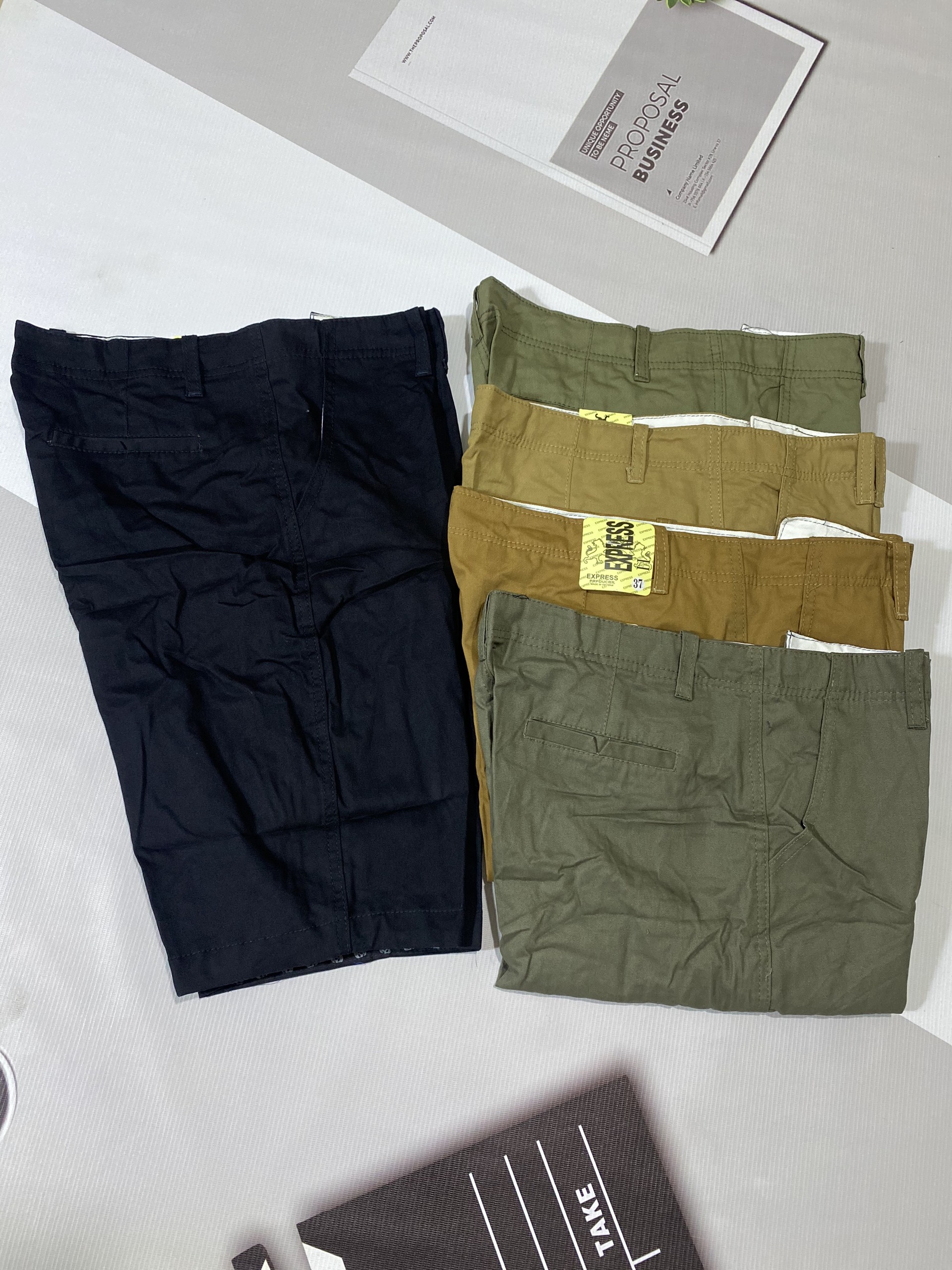 Quần short kaki nam bigsize - quần size lớn - size 35-36-37