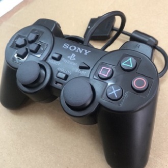 Tay cầm chơi game có dây cho máy chơi game Sony PS2