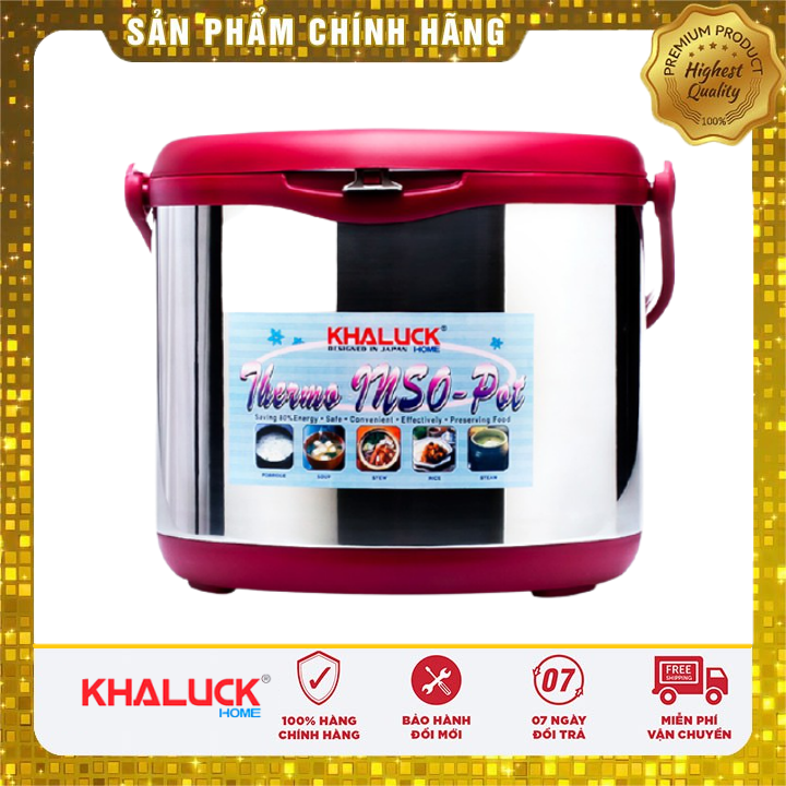 Nồi ủ Khaluck 5 lít KL-710 (Bạc)
