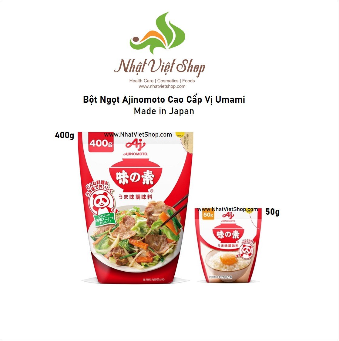 Bột Ngọt Ajinomoto Cao Cấp Vị Umami