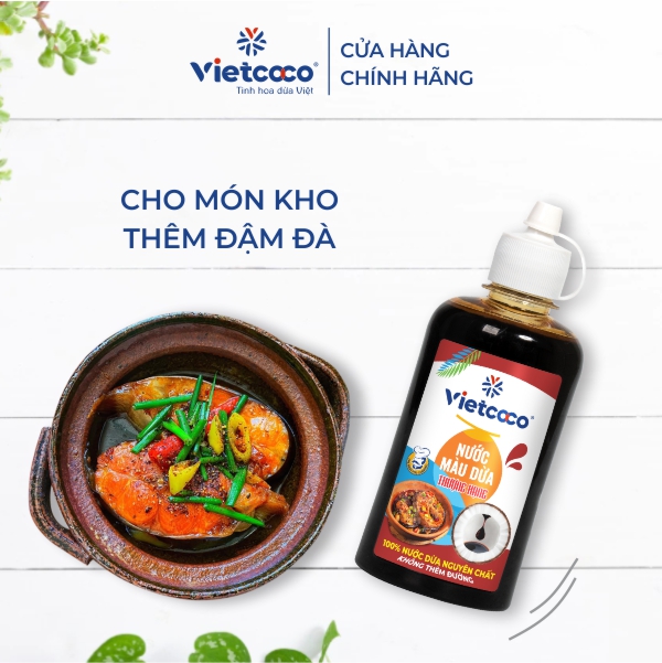 Nước Màu Dừa Vietcoco 250ml