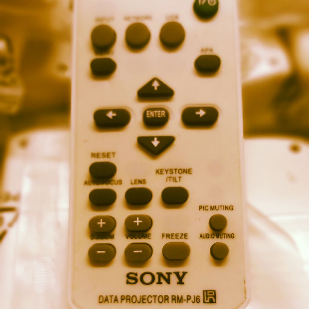 khiển sony máy chiếu PJ6