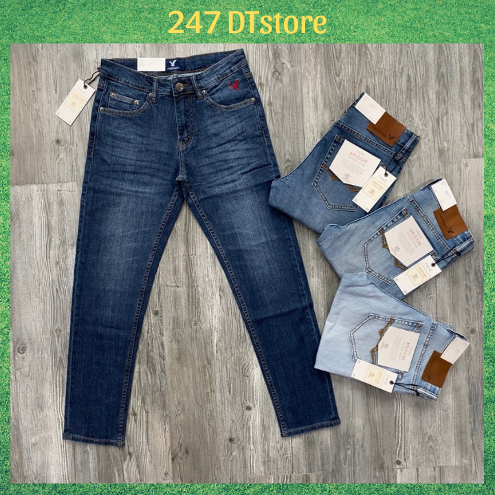 Quần jean nam 💚 freeship💚 quần bò vải demin cao cấp thời trang 247 dtstore lqjc09